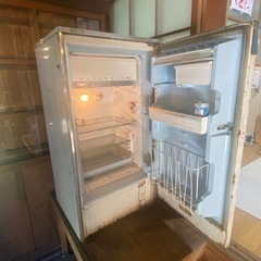 冷蔵庫　ナショナル　レトロ　可動品