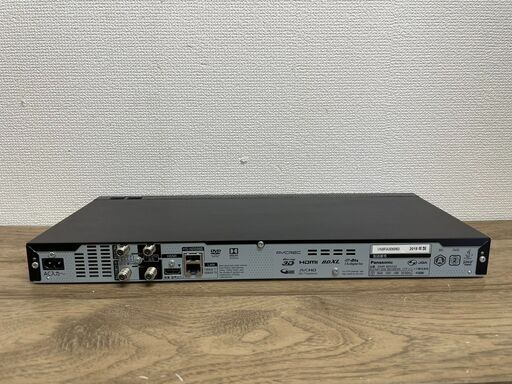 Panasonic ブルーレイディスクレコーダー DMR-BRS530 2018年製  
