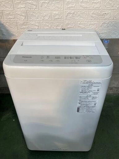 E13 Panasonic 全自動洗濯機 NA-F5B1 2023年製 50/60Hz E13 Panasonic 全自動洗濯機 NA-F5B1 2023年製 50/60Hz