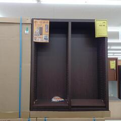 レベッカオーク  ブックシェルフ  114.5(H)× 幅90(W)× 奥行29.5(D)cm  【joh1436】