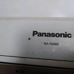 洗濯機　パナソニック　6.0Kg　NA-F60B9　（電子レンジ...