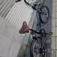 [maruishi] ROXY(ロキシー)20吋 折り畳み自転車 外装6段/ネイビー