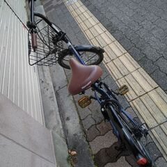 [maruishi] ROXY(ロキシー)20吋 折り畳み自転車 外装6段/ネイビー