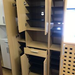 FU857】ニトリ NITORI シューズボックス サンレモ2 シンプル オシャレ