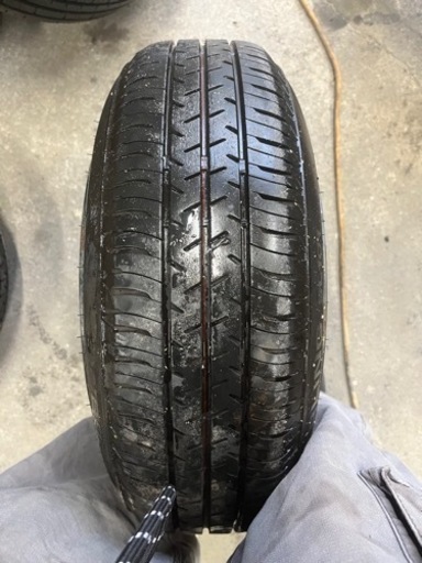4穴100 7J +13 スチール☆4本セット☆155/65R13 タイヤ付き☆デイトナ 
