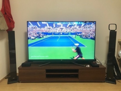 【美品】TCL55インチTV＋テレビ台＋スピーカー
