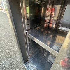 業務用 キャビネット 作業台 調理台 1100×450×800 スライド 置き棚 収納棚 食器棚 キャビネット型作業台 厨房 大阪発