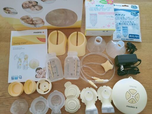 メデラ　電動搾乳機　ダブルポンプ