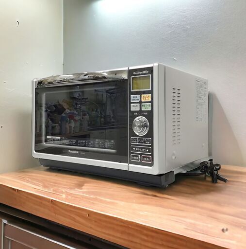 24Y357 ジ5 【美品】 Panasonic パナソニック オーブンレンジ NE-M251 2009年製 電子レンジ グリル オーブン