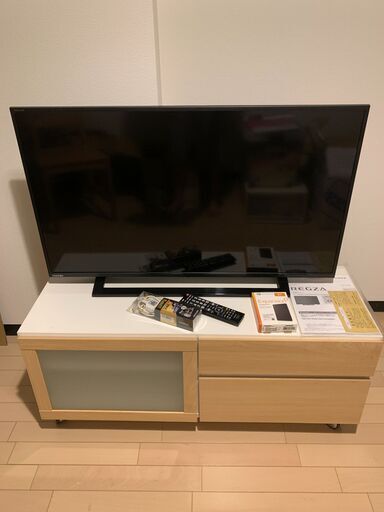 東芝 REGZA S22 40S22　テレビボード＆HDD２TB付き！
