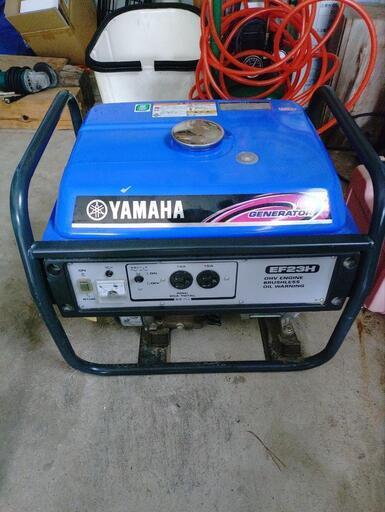 YAMAHA発電機 災害用に