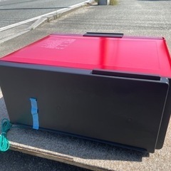 ☆①美品 中古品 三菱レンジグリル RG-HS1-R オーブンレンジ レッド 2017