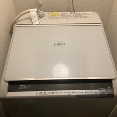 日立　洗濯機　2017年製　Beat wash 11/6kg