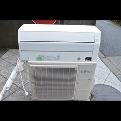 エアコン＋工事)FUJITSU AS -226EE4-W 2017年製（工事込み）