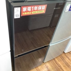 安心1年保証！  Hisense 2ドア冷蔵庫 2021年製 134L HR-G13B-BR