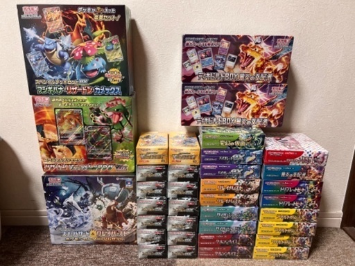 ポケモンカード色々！36BOXすべてシュリンク付！