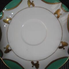 ティーカップソーサー　和光　プードル柄6客