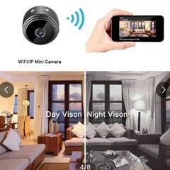 Wifi A9 超小型 ポータブル ミニIP防犯カメラ：。
