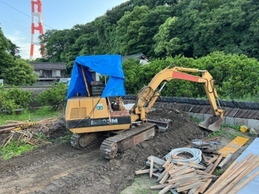 重機パワーショベルユンボバックホ