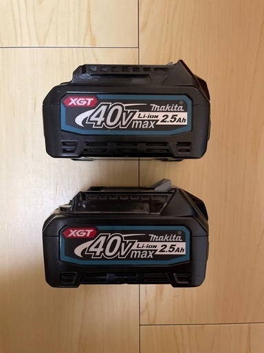 makita　純正バッテリー　BL4025   40V 2.5Ah