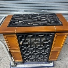 北海道 旭川 weso レトロな西ドイツ製 煙突式 鋳物 鋳造 薪ストーブ 暖炉 HSK020 