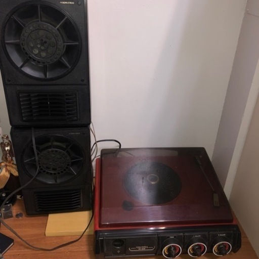 GYP0610 昭和レトロ　コロンビア　レコードプレーヤー　SE-20M