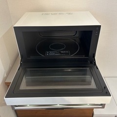 バルミューダ ザ レンジ　18L　BALMUDA The Range　フラット庫内オーブンレンジ　K04AWH（ホワイト） K04A WH K04A　K04A-WH