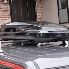 inno ルーフボックス BR220 ブラック 中古 左開き ルーフBOX 小型車、軽自動車用
