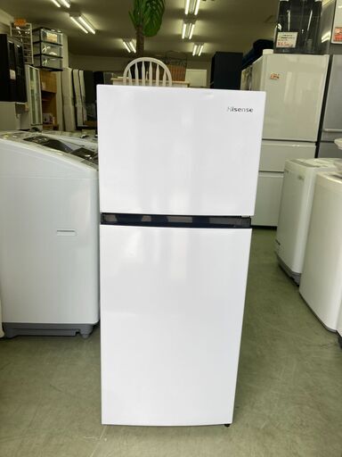 【リサイクルショップ　ピカソ　小松原】2021年製 ハイセンス 右開き120L 2ドアノンフロン冷蔵庫 HR-B1202★1262★