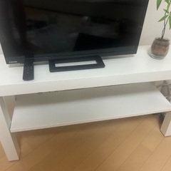 IKEA テレビ台　LACK 白