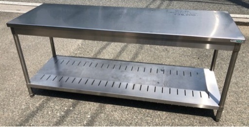 ⭐︎中古品　タニコー　作業台　1800×600×800mm  厨房用品⭐︎