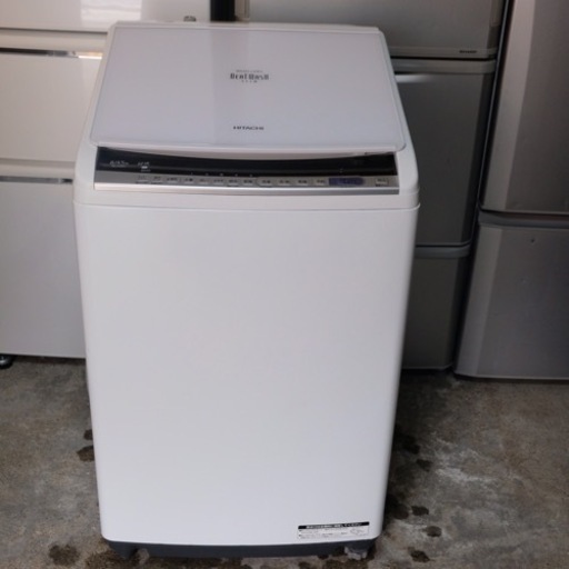 程度良好品！！2018年製！！HITACHI 【日立】 ビートウォッシュ 全自動洗濯乾燥機 BW-DV80C 洗濯8㎏ 乾燥4.5㎏