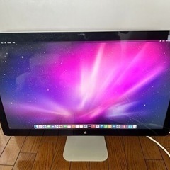 Mac 27インチ ディスプレイ Apple Thunderbo...