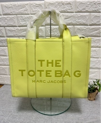 新品MARC JACOBSザ レザー トートミディアムサイズLIMONCELLO