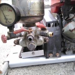 セット動噴 三菱製 実働 吸水排水ホース付属