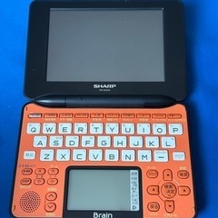 SHARP カラー電子辞書 PW-GC610 オレンジ×ブラック...