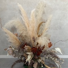 総額15万円、ドライフラワー3点セット！家具 インテリア雑貨/小物 置物、オブジェ