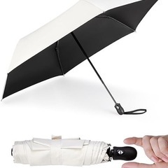 新品未使用　日傘　超軽量　ワンタッチ　晴雨 折りたたみ傘 遮光