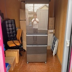 美品 2020年製 三菱電機 冷蔵庫MR-CX37E-BR