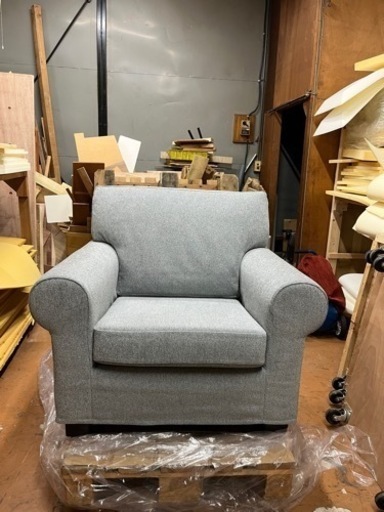 カバー新品1人掛けソファ