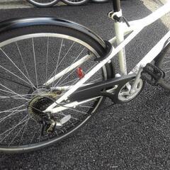 中古自転車3091 27インチ 6段ギヤ LEDオートライト