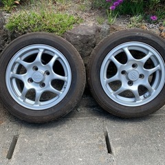 ホンダ ビート ホイール&タイヤ 2024年式タイヤ ホンダビートアルミホイール 車のパーツ タイヤ、ホイール