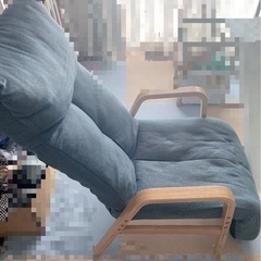 リクライニングチェア　ハイファブリックチェア　椅子 ソファ 1人...