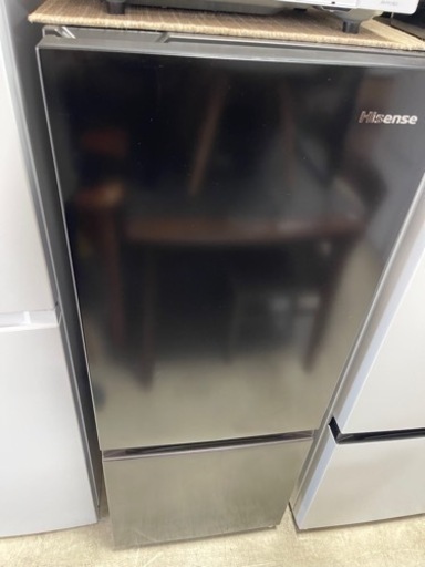 2023年　ハイセンス 162L 冷蔵庫 黒　美品　②