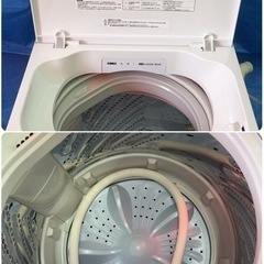 美品！Hisence ハイセンス 全自動電気洗濯機 HW-E5504 5.5kg 2022年製 簡易乾燥機能付 一人暮らし