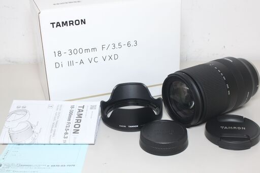 TAMRON/18-300mm F3.5-6.3 Di III-A VC VXD/SONY Eマウント用/B061S/ズームレンズ ⑥