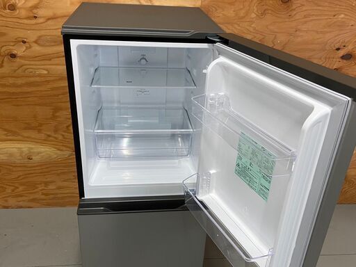 美品 AQUA アクア 冷蔵庫 2023年製 135L AQR-14PBK(S) 一人暮らし 2 