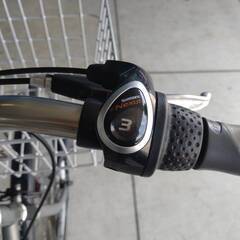 【完売御礼】【大人用】整備済 サカイサイクル 27型内装3段ギア アビーロード 中古自転車 シティ軽快車 銀色