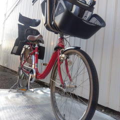 丸石サイクル 子供乗せ自転車 ふらっか～ずプリミア リユース車】✨超 
