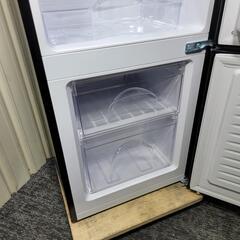 🙇‍♂️h060623売約済み❌6399‼️配送設置は無料🙌‼️最新2022年製✨ブラックインテリア✨ニトリ 106L 2ドア 冷蔵庫